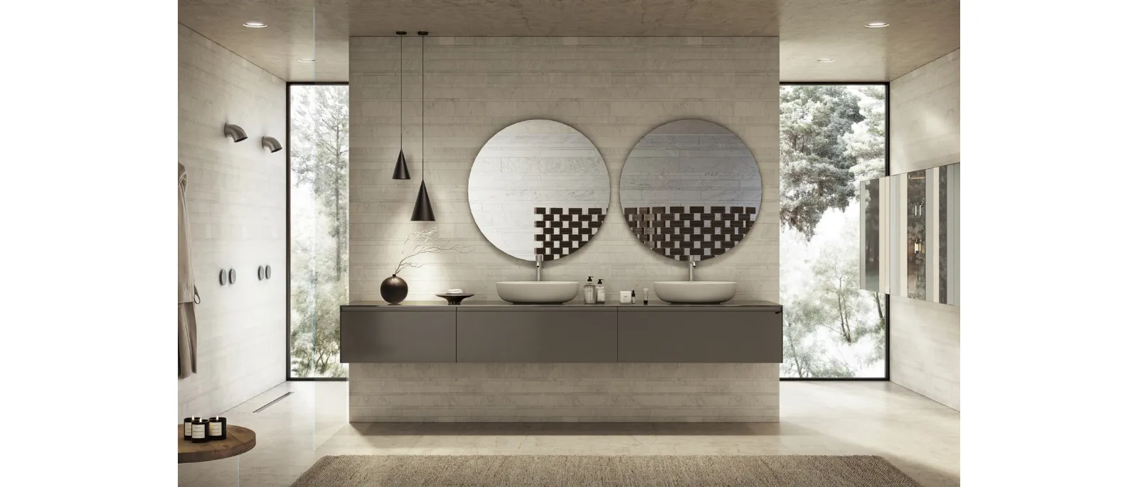 Mobile da Bagno 36e8 Cut Project 2848 di Lago